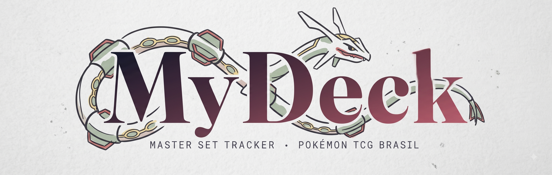 MyDeck — Master Set Tracker · Pokémon TCG Brasil