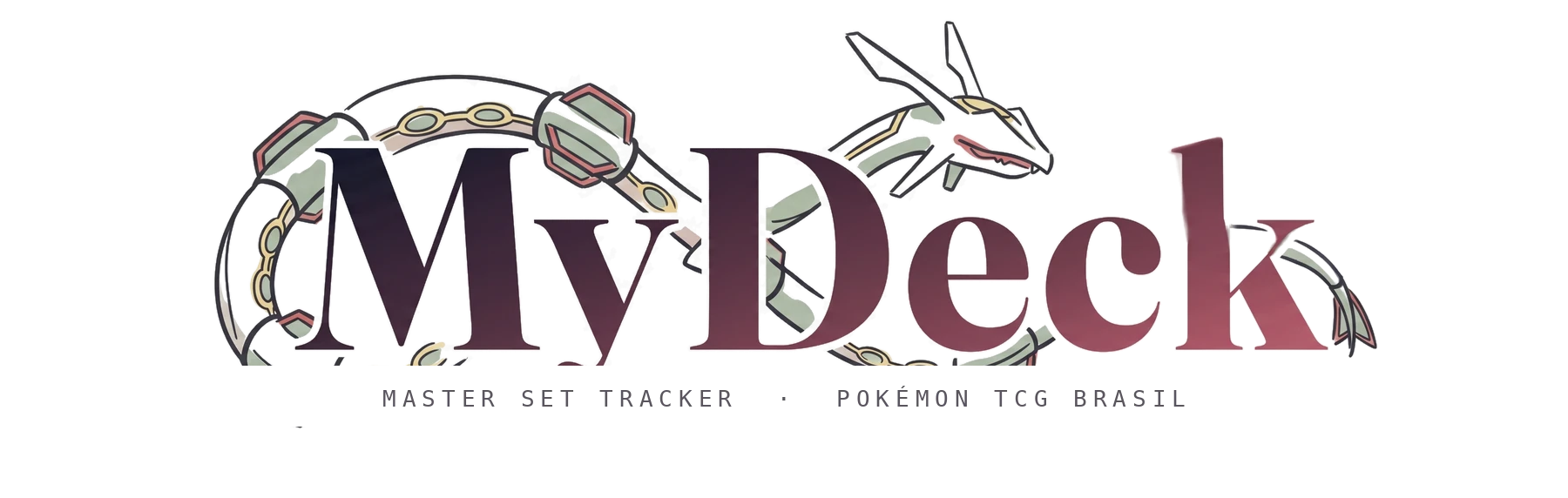 MyDeck — Master Set Tracker · Pokémon TCG Brasil